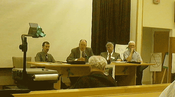 Photo of panel (Johnson, Sewell, Jeanes and Sookocheff)